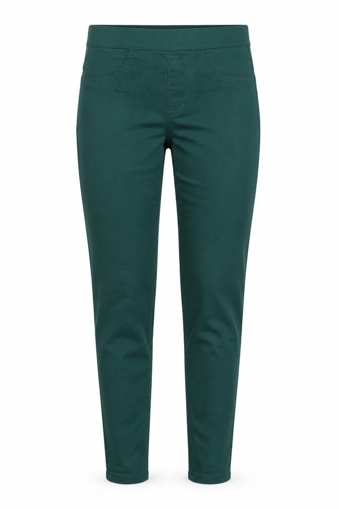 Marks & Spencer Womens Green Cotton Jegging Jeans Size 6 Regular
