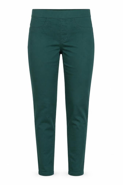 Marks & Spencer Womens Green Cotton Jegging Jeans Size 6 Regular