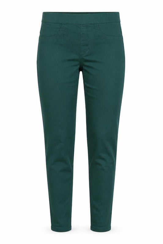 Marks & Spencer Womens Green Cotton Jegging Jeans Size 6 Regular