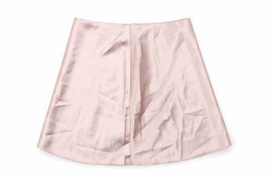 AsYou Womens Pink Polyester Mini Skirt Size 8 Zip