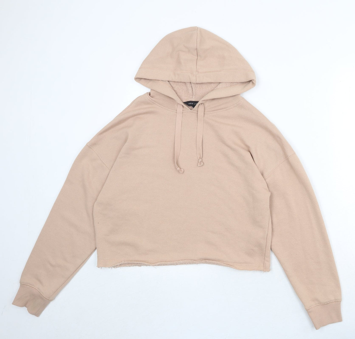 New Look Womens Pink Polyester Pullover Hoodie Size 8 Pullover