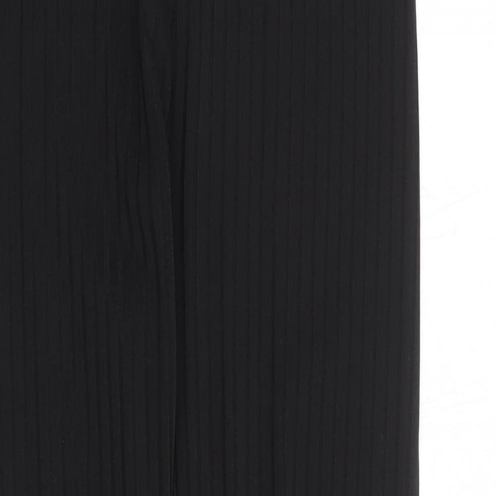 PRETTYLITTLETHING Womens Black Polyester Jegging Leggings Size 8