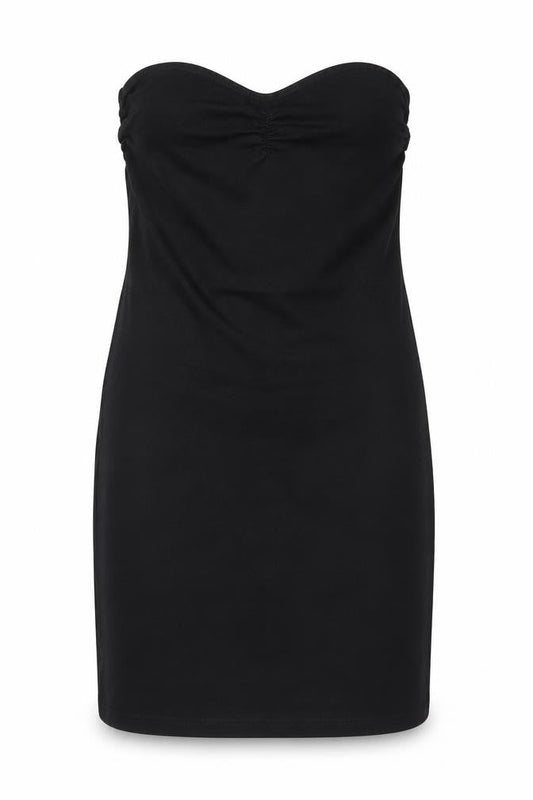New Look Womens Black Cotton A-Line Size 10 Sweetheart Pullover