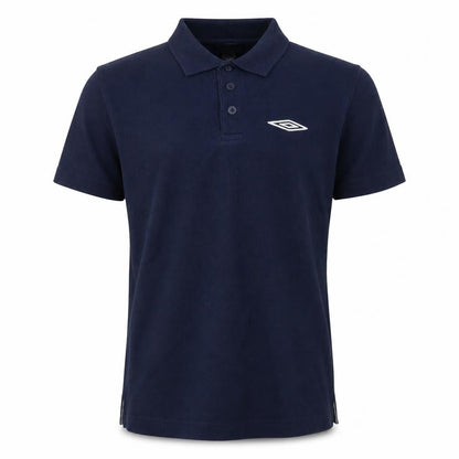 Umbro Boys Blue Polyester Pullover Polo Size S Collared Pullover