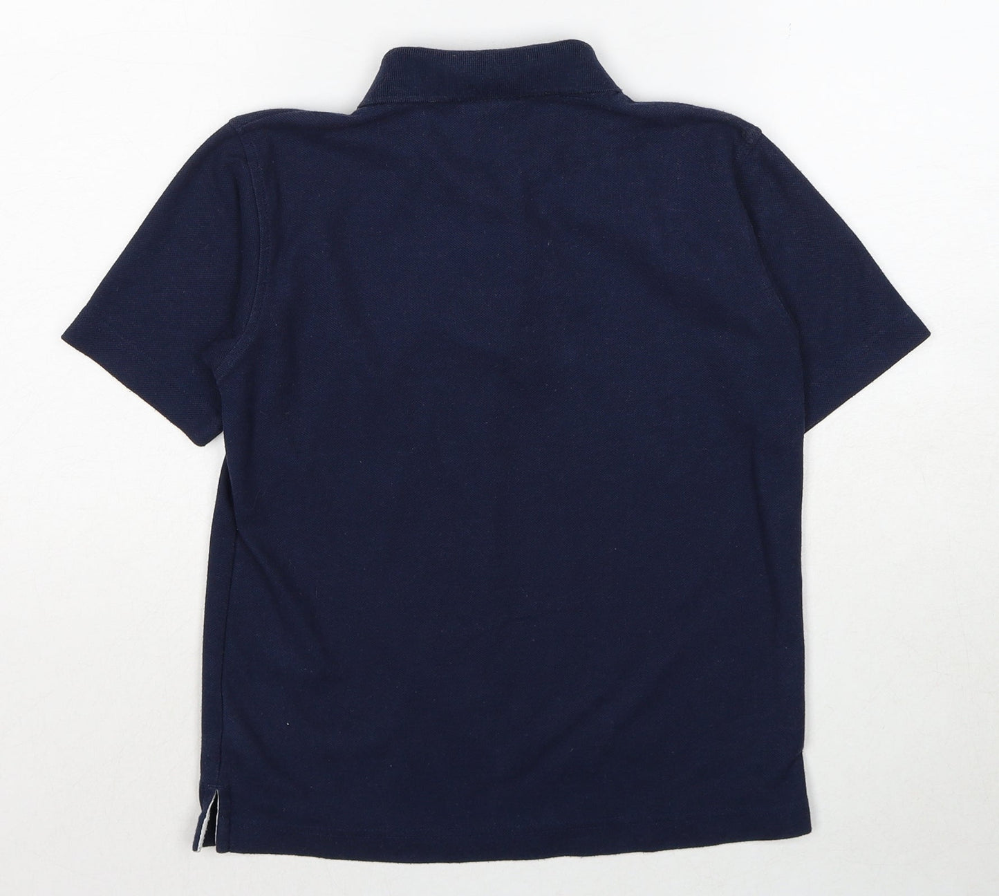 Umbro Boys Blue Polyester Pullover Polo Size S Collared Pullover