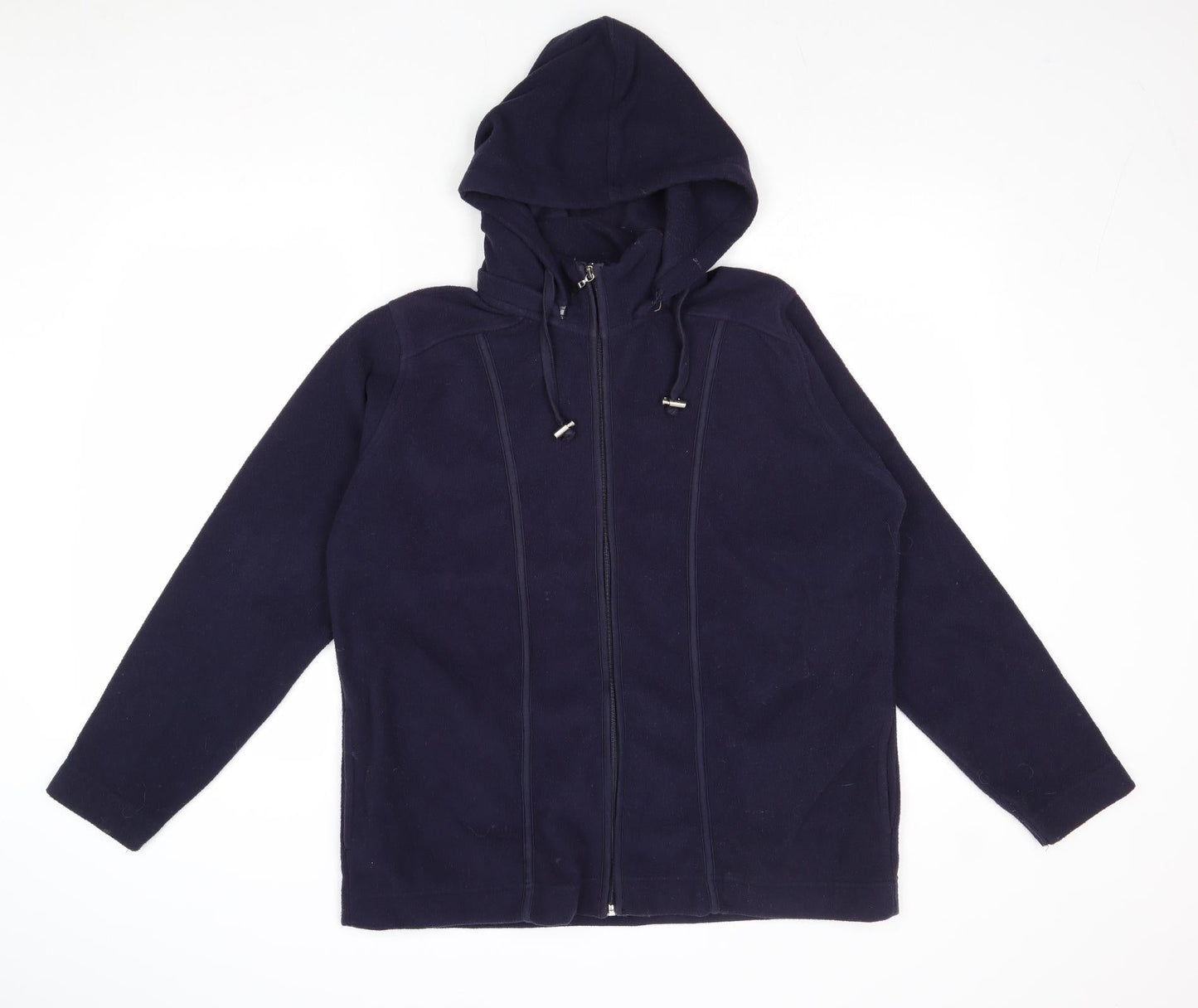 EWM Womens Blue Jacket Size M Zip