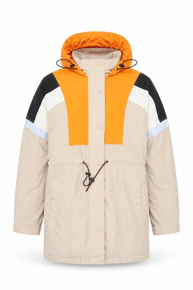 Divided by H&M Mens Multicoloured Windbreaker Jacket Size S Zip - Colourblock