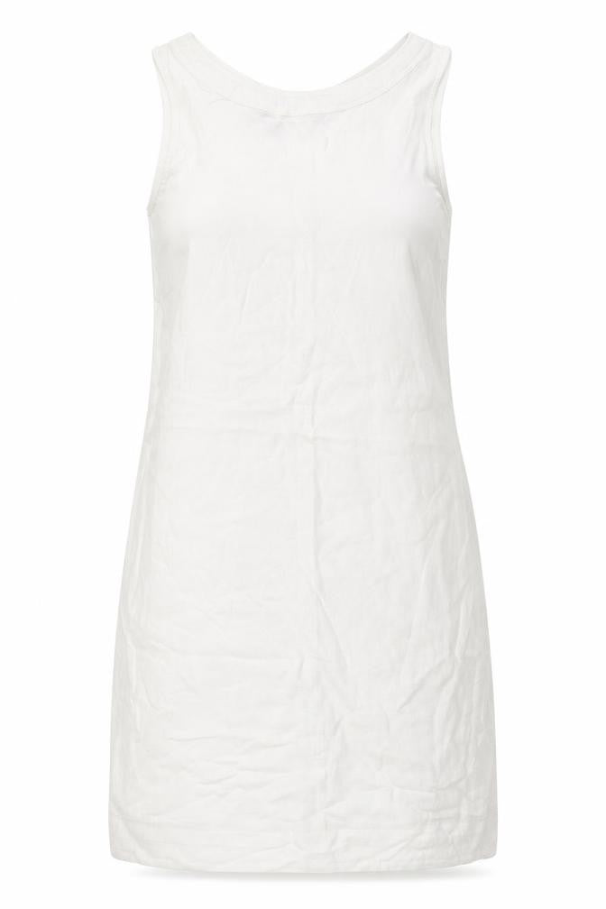 Marks & Spencer Womens Ivory Cotton A-Line Size 8 Round Neck Pullover