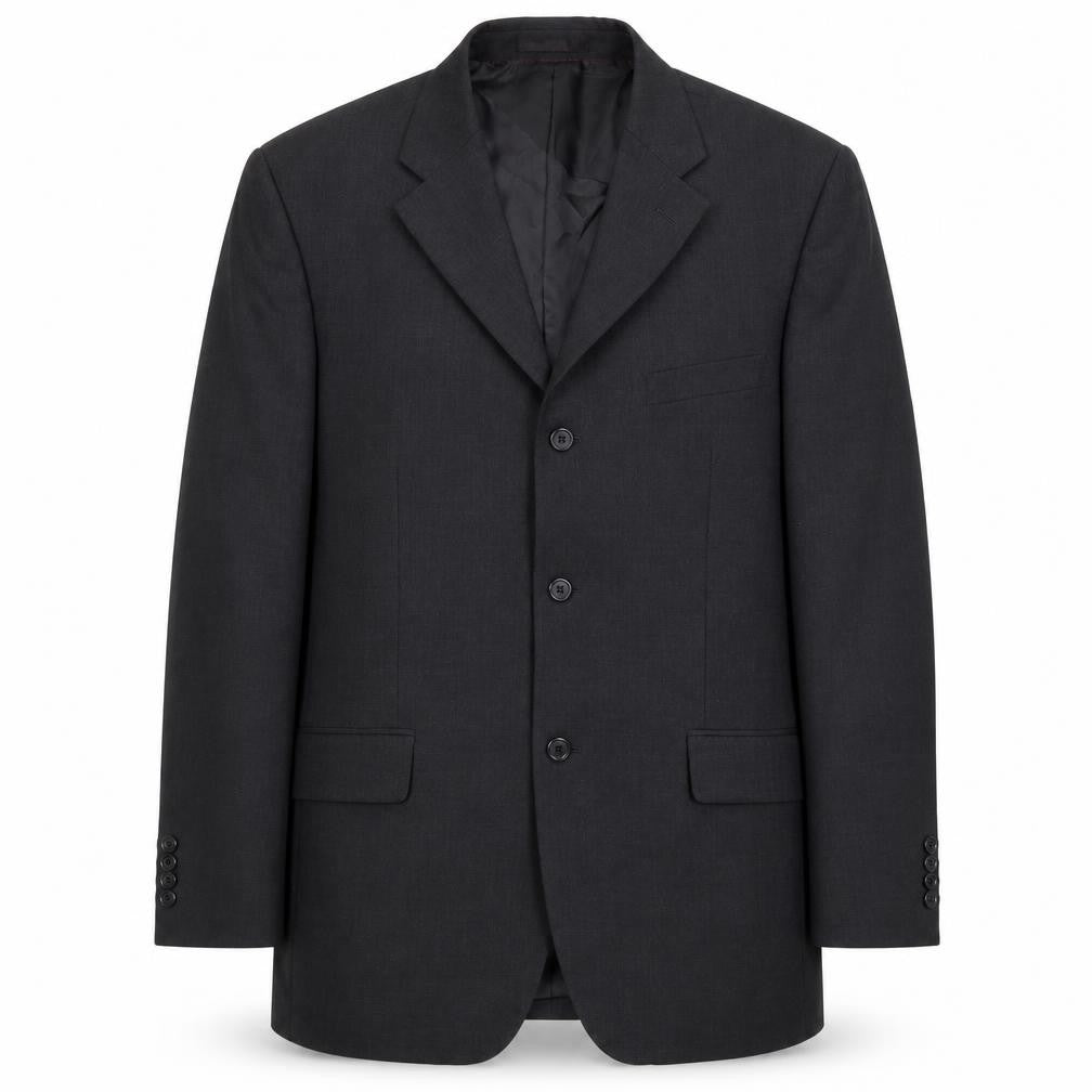 Charlton Grey Mens Grey Polyester Jacket Suit Jacket Size 42 Regular