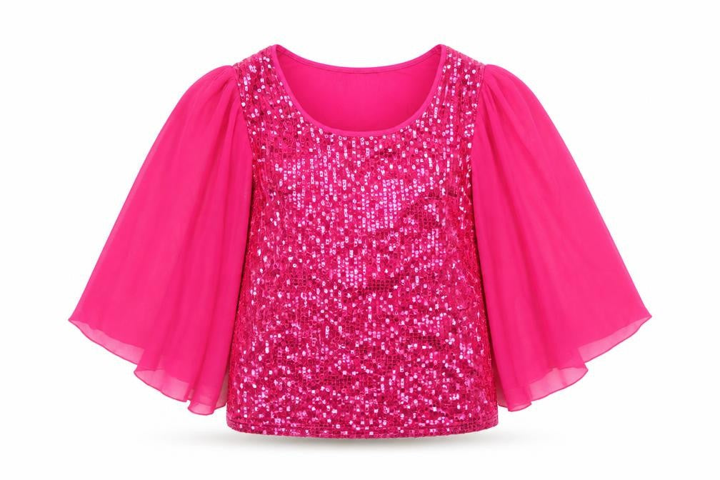 Kim Parrish Womens Pink Viscose Basic Blouse Size S Round Neck