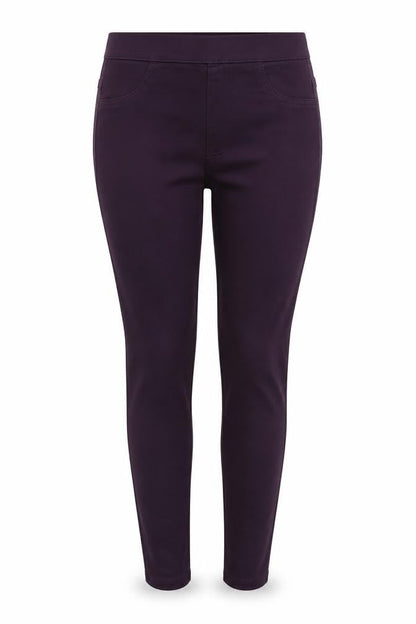 Marks & Spencer Womens Purple Cotton Jegging Jeans Size 6 Regular