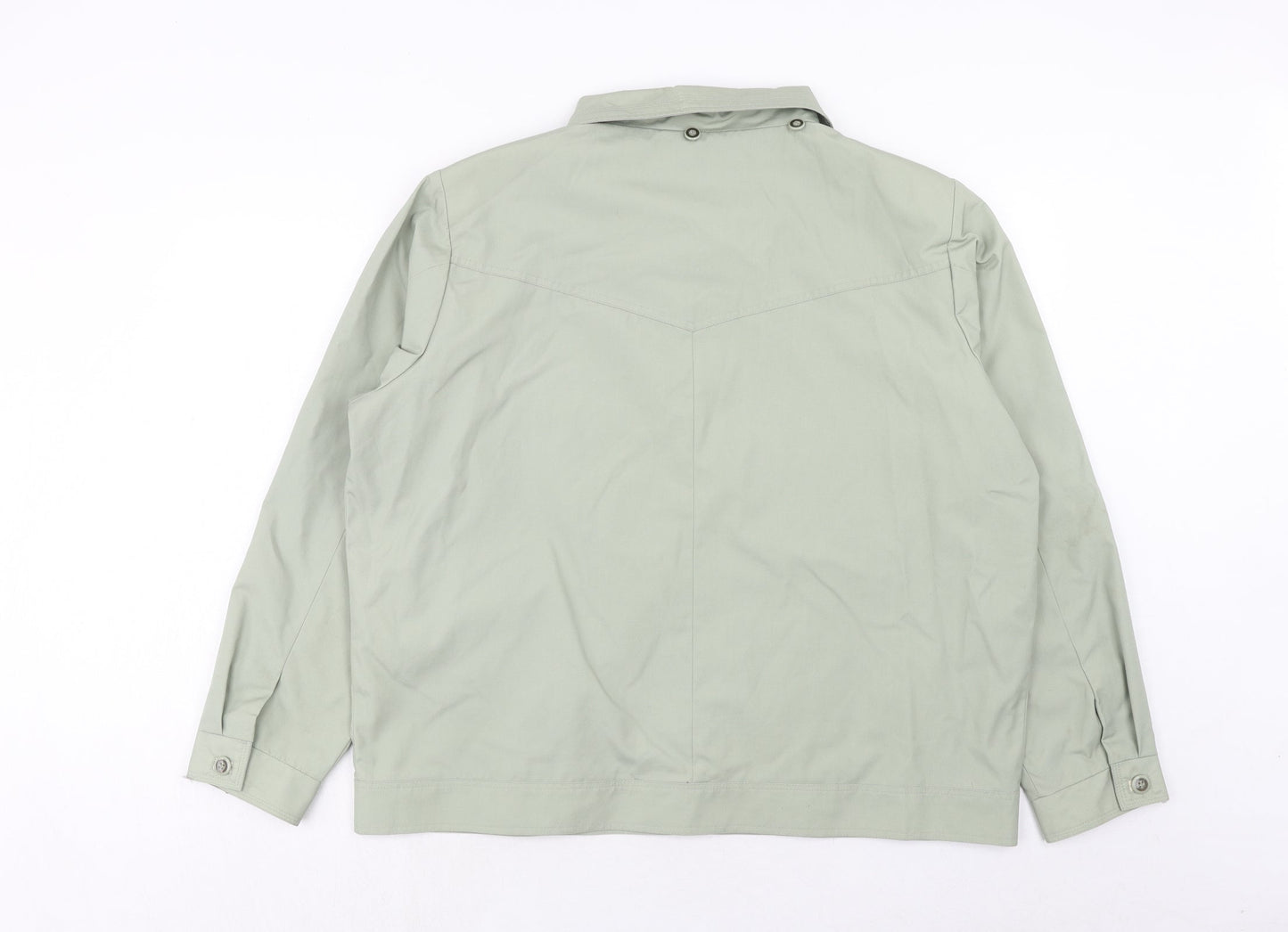 EWM Womens Green Jacket Size 12 Button