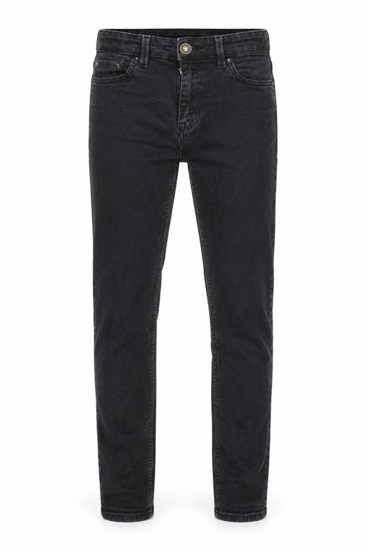 NL Denim Mens Black Cotton Skinny Jeans Size 28 in Slim Zip