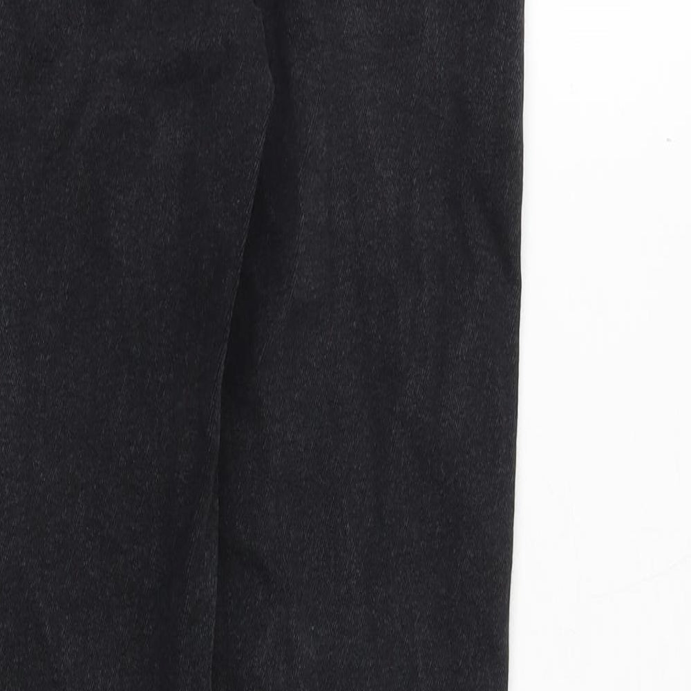 NL Denim Mens Black Cotton Skinny Jeans Size 28 in Slim Zip