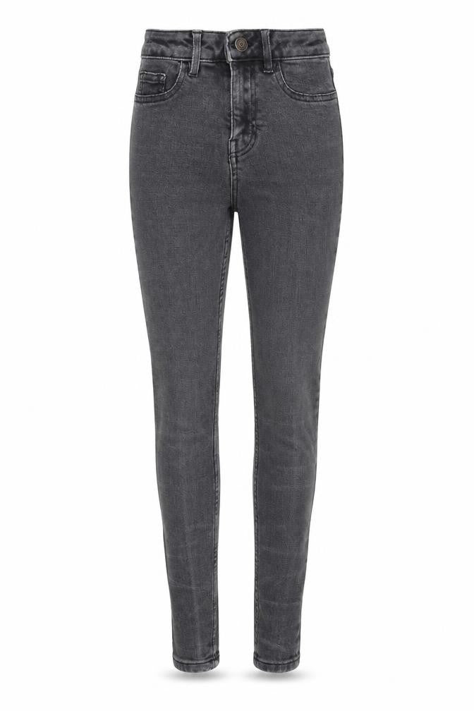 New Look Womens Grey Cotton Skinny Jeans Size 6 Regular Zip
