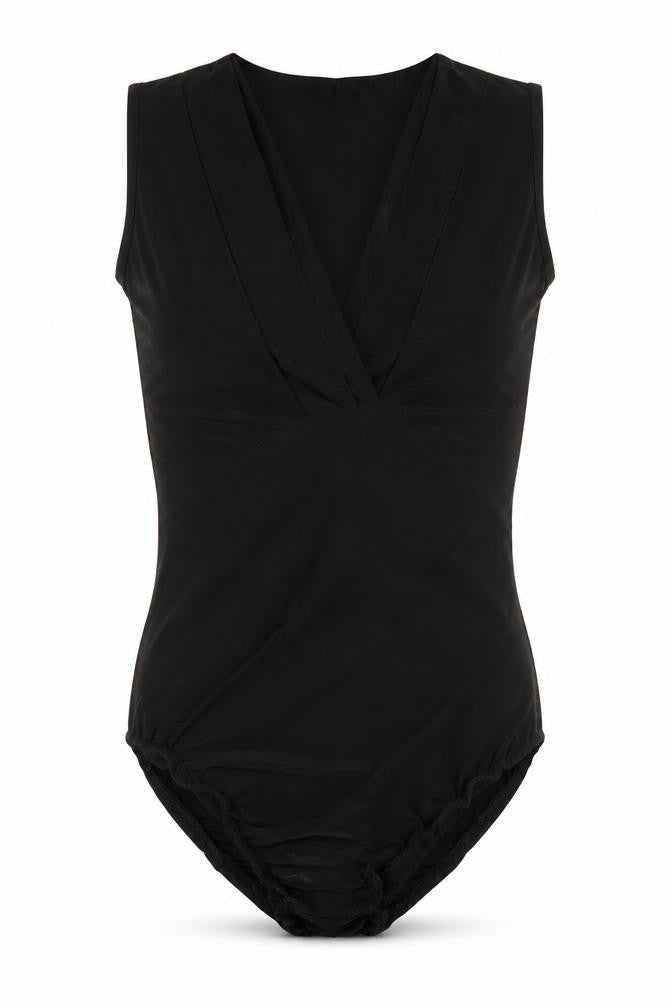 Boohoo Womens Black Polyester Bodysuit One-Piece Size 8 Snap