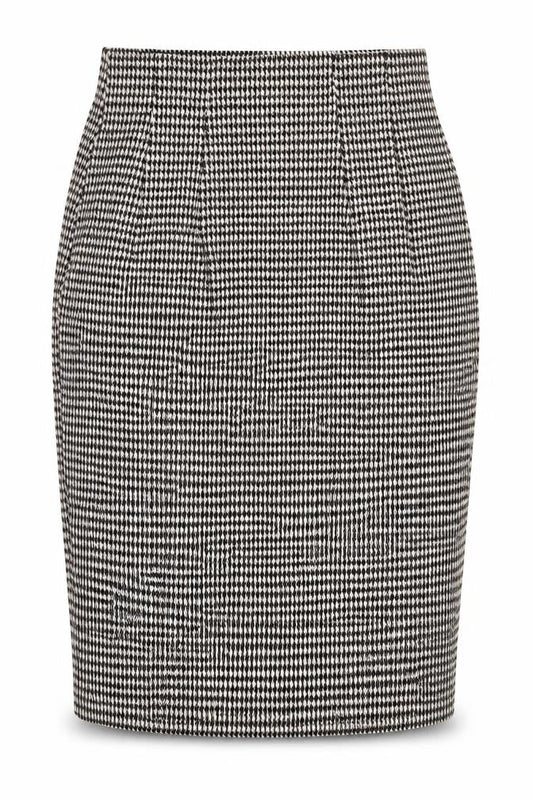 Marks & Spencer Womens Multicoloured Geometric Polyester Straight & Pencil Skirt Size 8