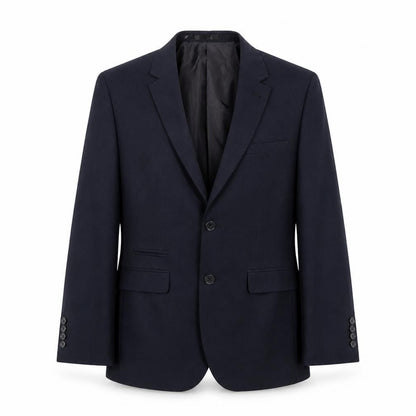 ONESIX5IVE Mens Blue Polyester Jacket Suit Jacket Size 36 Regular