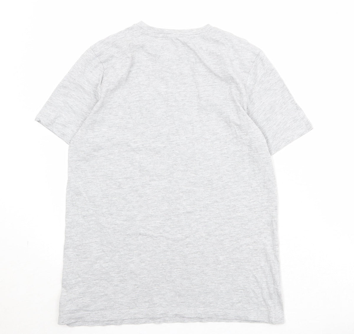 Very Boys Grey 100% Cotton Pullover T-Shirt Size 14 Years Crew Neck Pullover