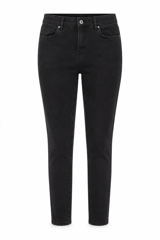 365 Denim Womens Grey Cotton Skinny Jeans Size 12 L25 in Regular Button