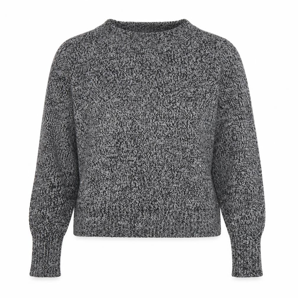 H&M Womens Grey Round Neck Acrylic Pullover Jumper Size M