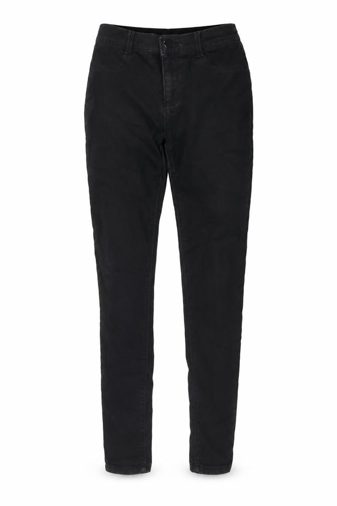 Dorothy Perkins Womens Black Cotton Skinny Jeans Size 8 Regular Zip