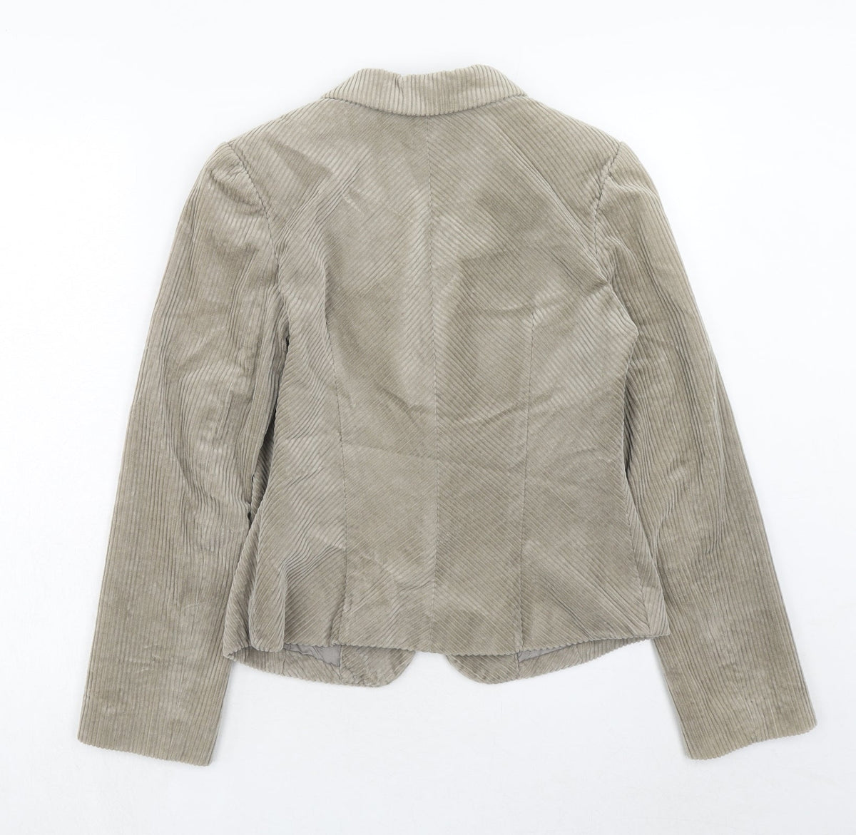 Part Two Womens Beige Cotton Jacket Blazer Size 10