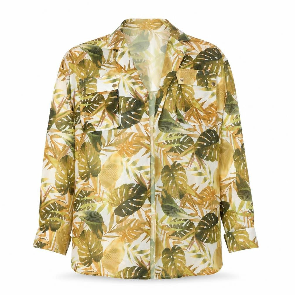 PRETTYLITTLETHING Womens Multicoloured Geometric Polyester Jacket Blazer Size 8 Pullover