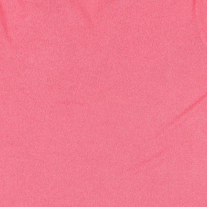 Marks & Spencer Womens Pink Collared Polyester Pullover Jumper Size 10