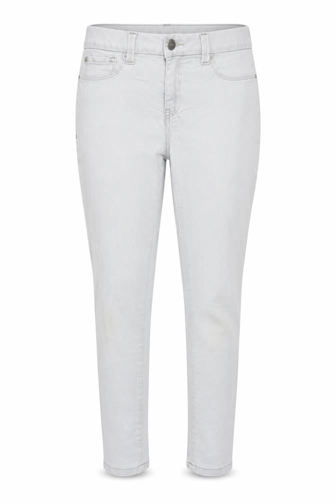 NEXT Womens Grey Cotton Jegging Jeans Size 6 Regular Zip