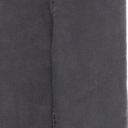 Marks & Spencer Womens Black Cotton Jegging Jeans Size 10 Regular