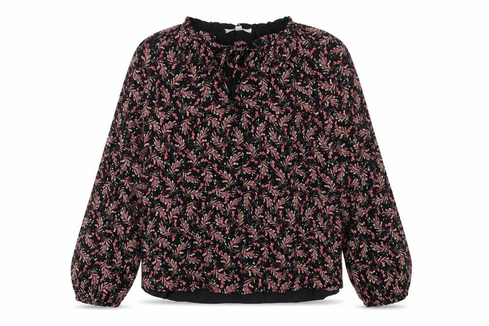 Per Una Womens Multicoloured Geometric Viscose Basic Blouse Size 8 V-Neck