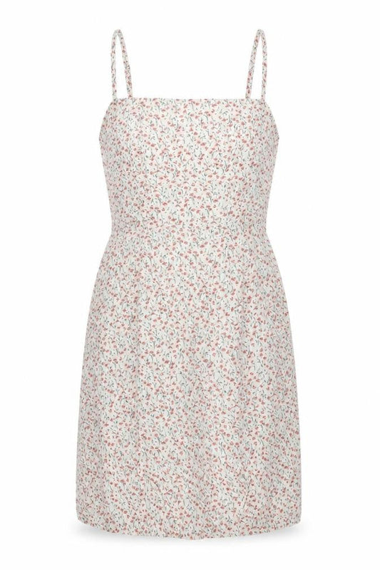 Nasty Gal Womens Multicoloured Floral Polyester Slip Dress Size 4 Square Neck Zip