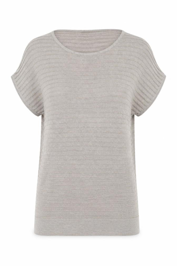 Damart Womens Beige Round Neck Viscose Pullover Jumper Size 14