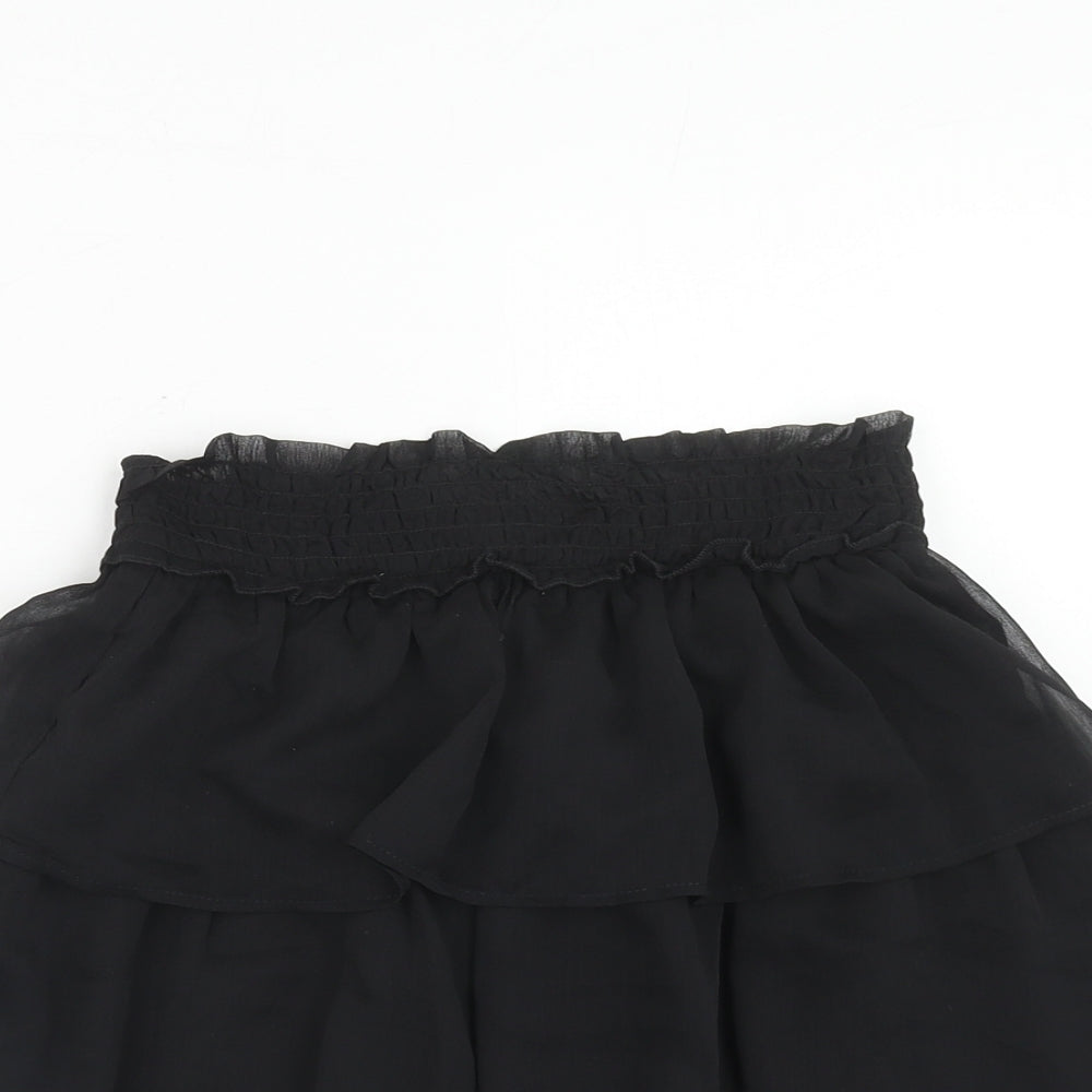 H&M Womens Black Polyester Skater Set Size XS