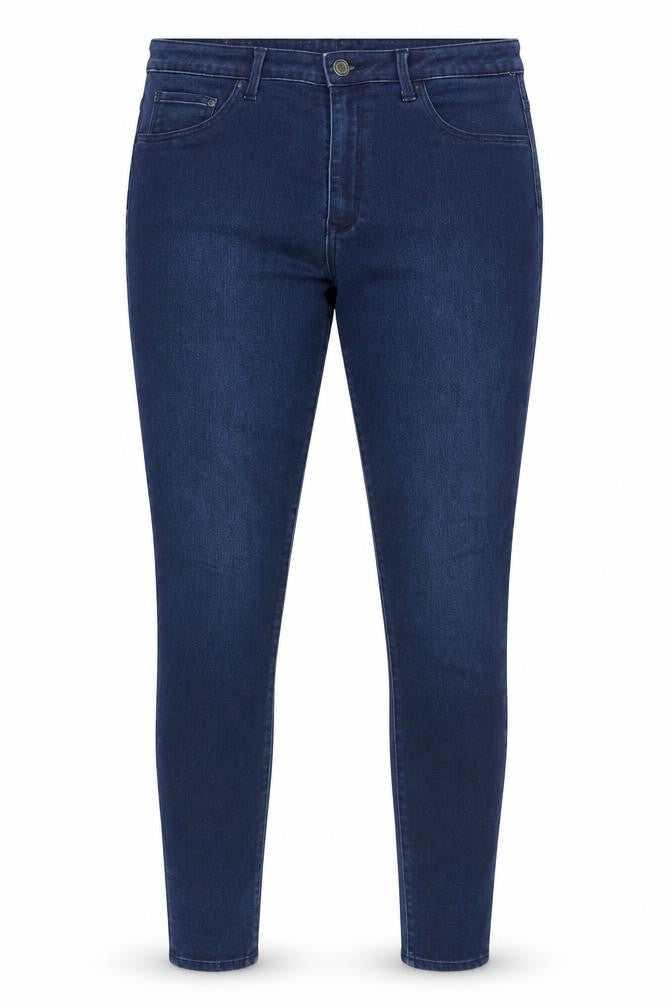 H&M Womens Blue Cotton Skinny Jeans Size 36 in Regular Zip