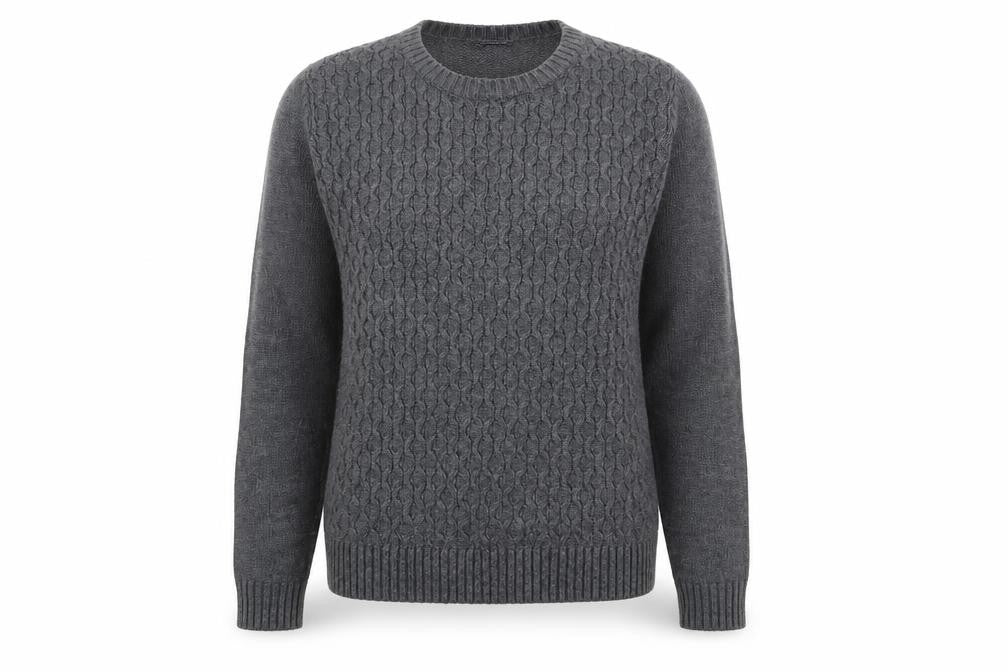 Gap Womens Grey Round Neck Cotton Pullover Jumper Size M