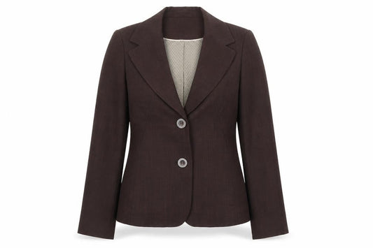 Debenhams Womens Brown Polyester Jacket Blazer Size 10