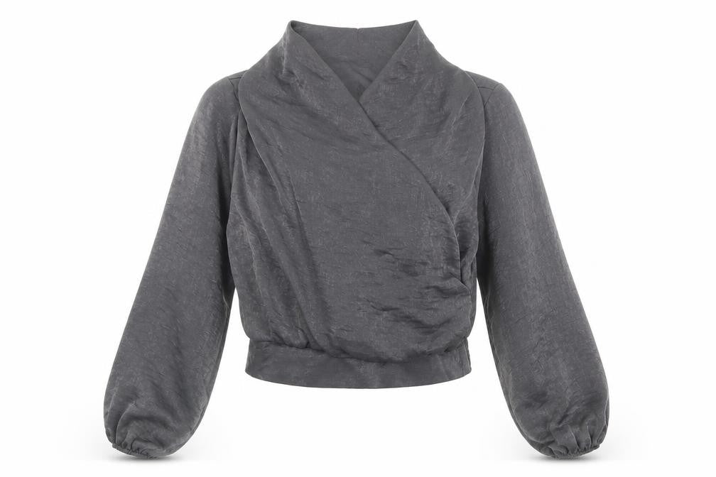 Dorothy Perkins Womens Green Polyester Basic Blouse Size 12 Mock Neck