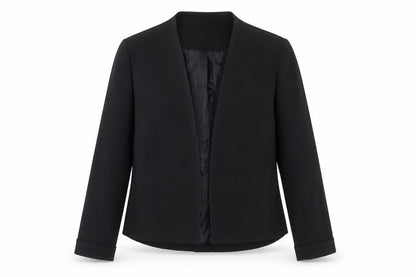 Vero Moda Womens Black Polyester Jacket Blazer Size 14 - Open