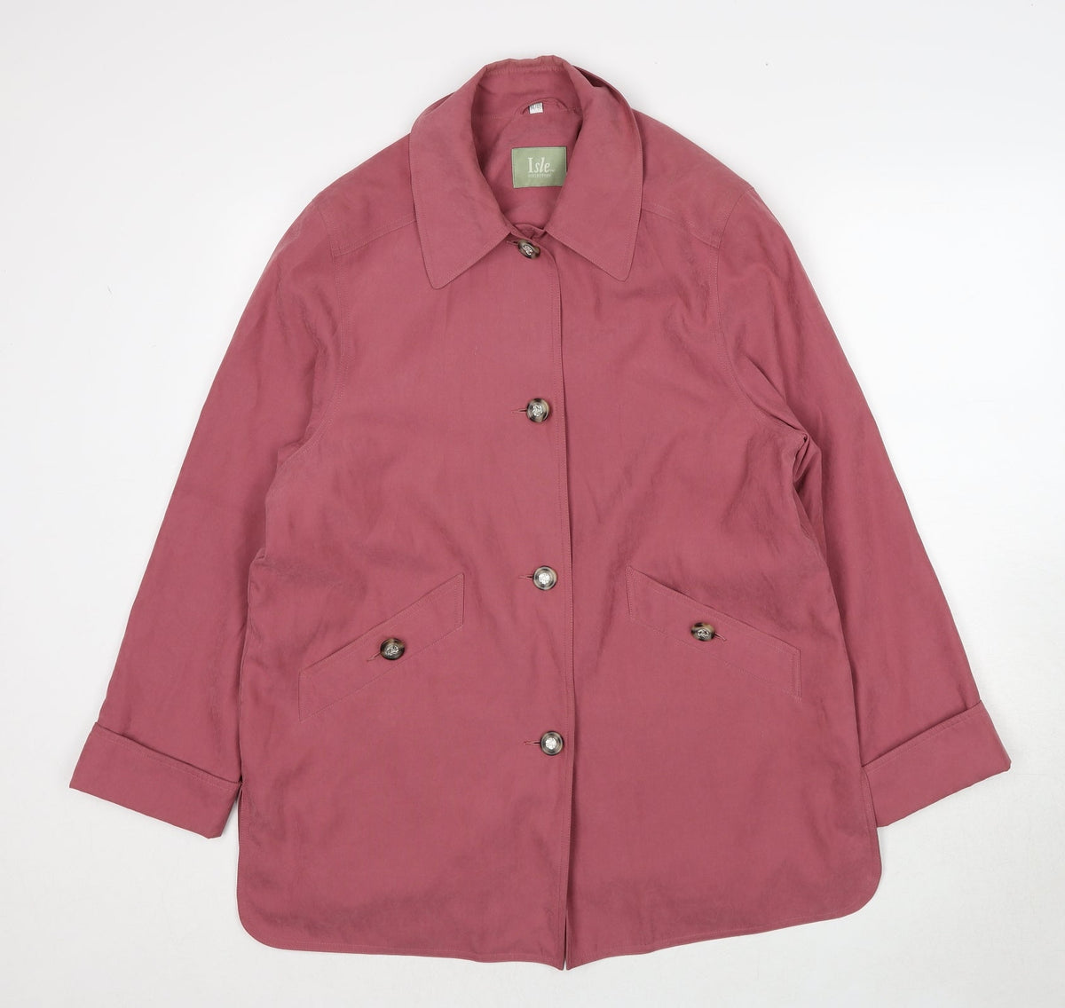 EWM Womens Pink Jacket Size 14 Zip