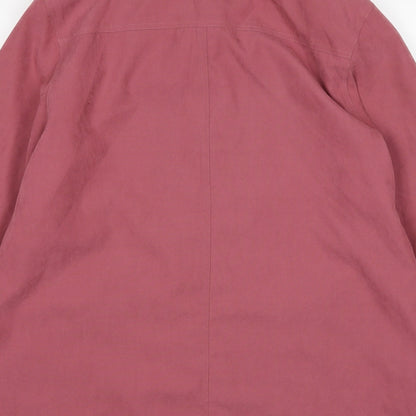 EWM Womens Pink Jacket Size 14 Zip