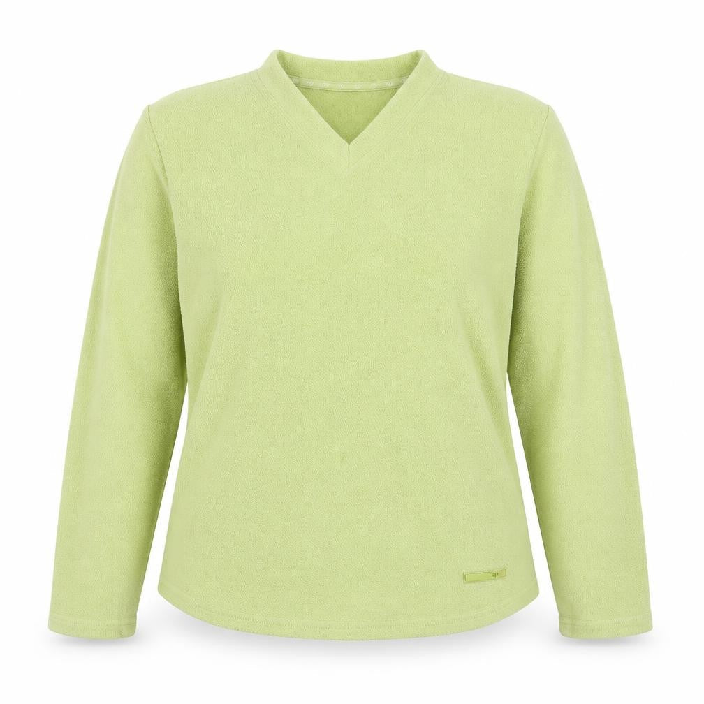 Para Womens Green Polyester Pullover Sweatshirt Size S Pullover - Size S-M