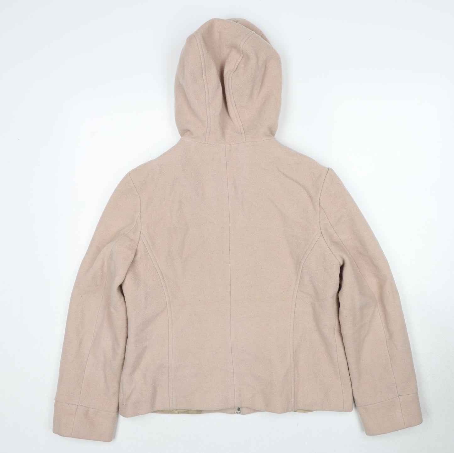 Dorothy Perkins Womens Beige Jacket Size 14 Zip