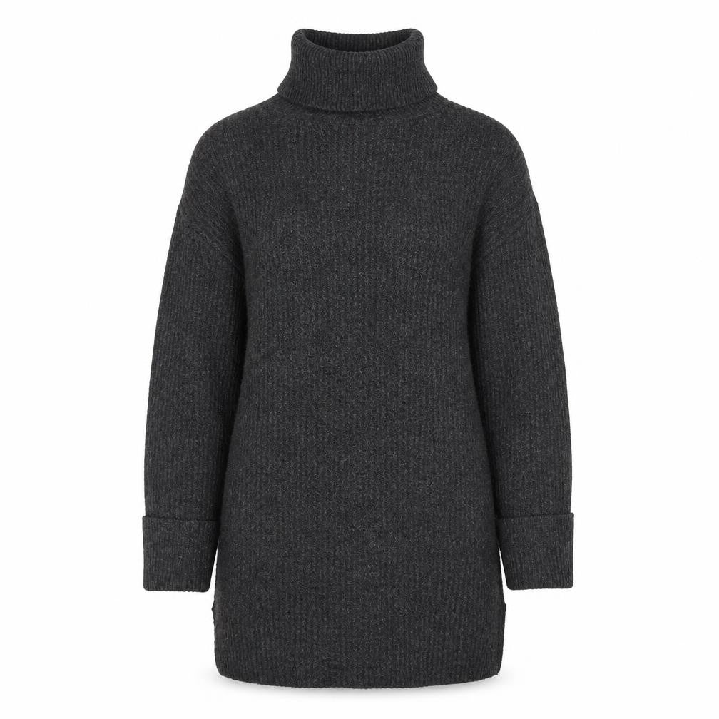 Topshop Womens Grey Roll Neck Acrylic Pullover Jumper Size XS Pullover