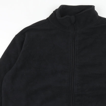 Huston Harbour Mens Black Jacket Size L Zip