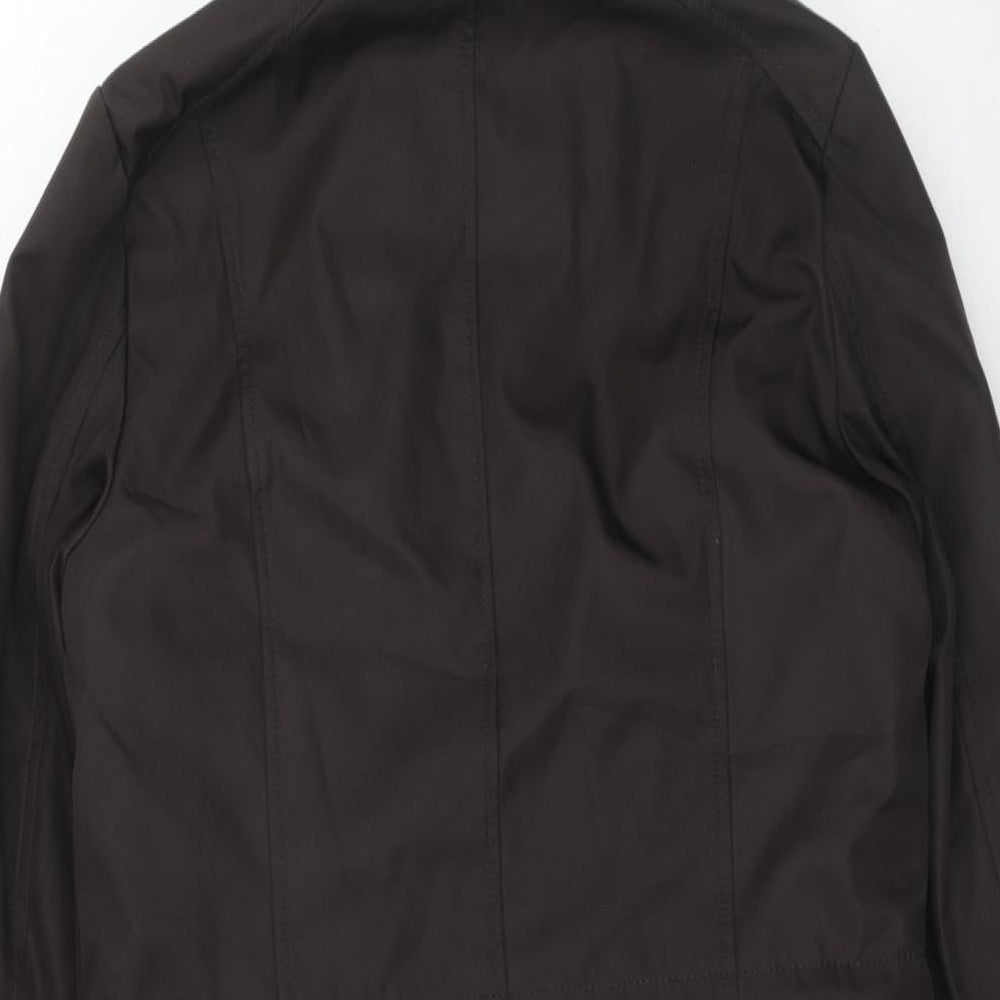 Marc New York Womens Brown Parka Coat Size XS Zip