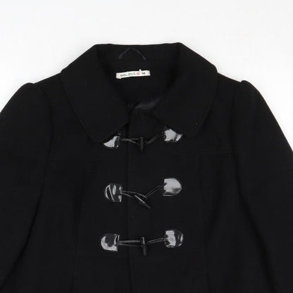 Select Womens Black Jacket Size 14 Toggle