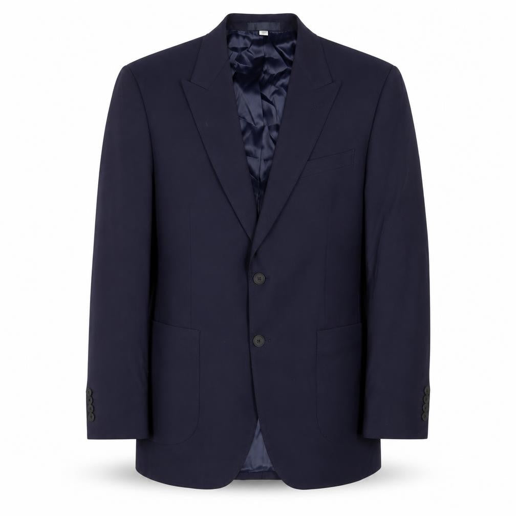 Autograph Mens Blue Polyester Jacket Suit Jacket Size 42 Regular