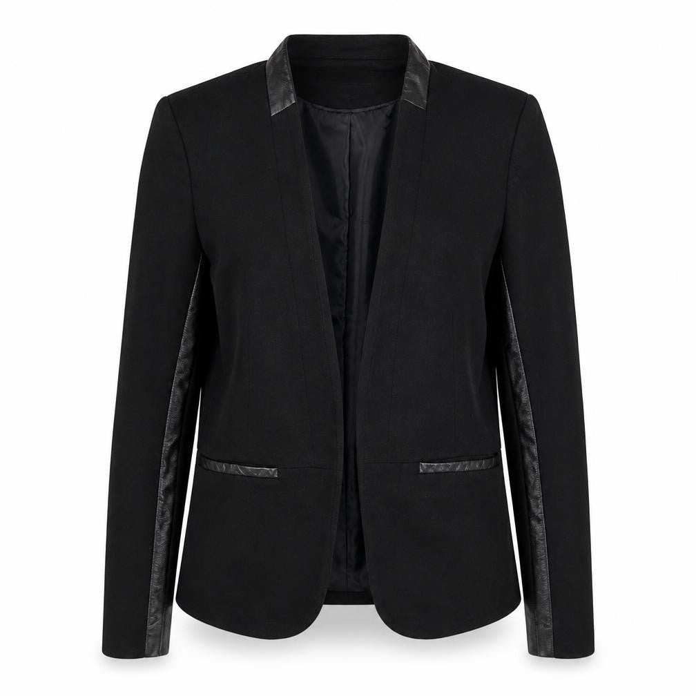 H&M Womens Black Jacket Blazer Size 8